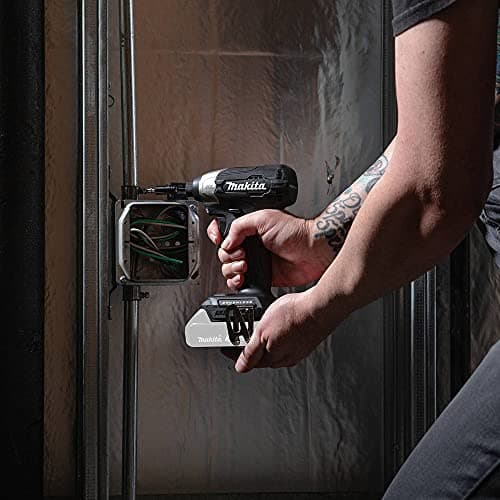 Makita XDT18ZB 18V LXT Lithium-Ion Sub-Compact Brushless Cordless Impact Driver, Tool Only, Black