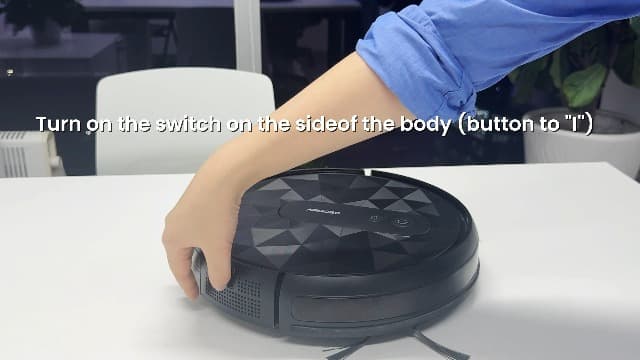 AIRROBO Robot Vacuums with 2800Pa Suction, 3-inch Slim Body, Gyroscope Navigation, Remote & App Control, 600ML Dustbin, Automatic Recharge – Ideal Robot Vacuums Cleaner for Homes