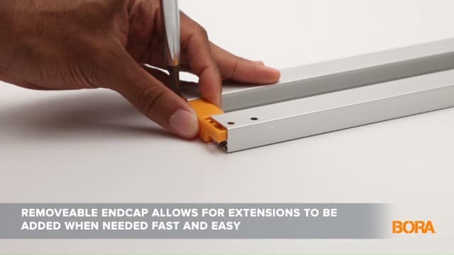 Bora WTX Clamp Edge & Straight Cut Guide For Circular Saws | 36" Cutting Length, 543036