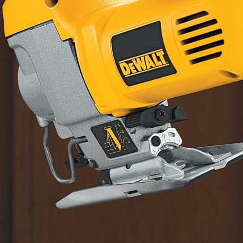 DEWALT Jig Saw, Top Handle, 5.5-Amp, Corded (DW317K), Yellow