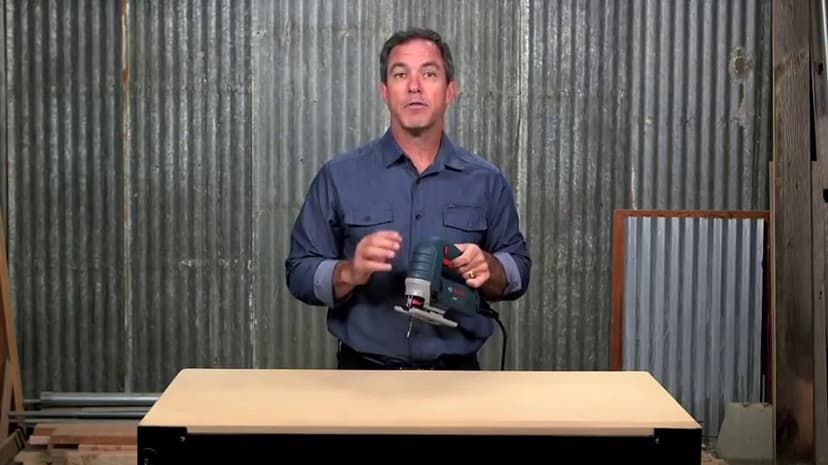 BOSCH JS260 Top-Handle Jig Saw - 6.0 Amp Motor, Variable Speed Control, Low-Vibration Plunging Design, Toolless Blade Change System - Ideal for Accurate and Smooth Cutting