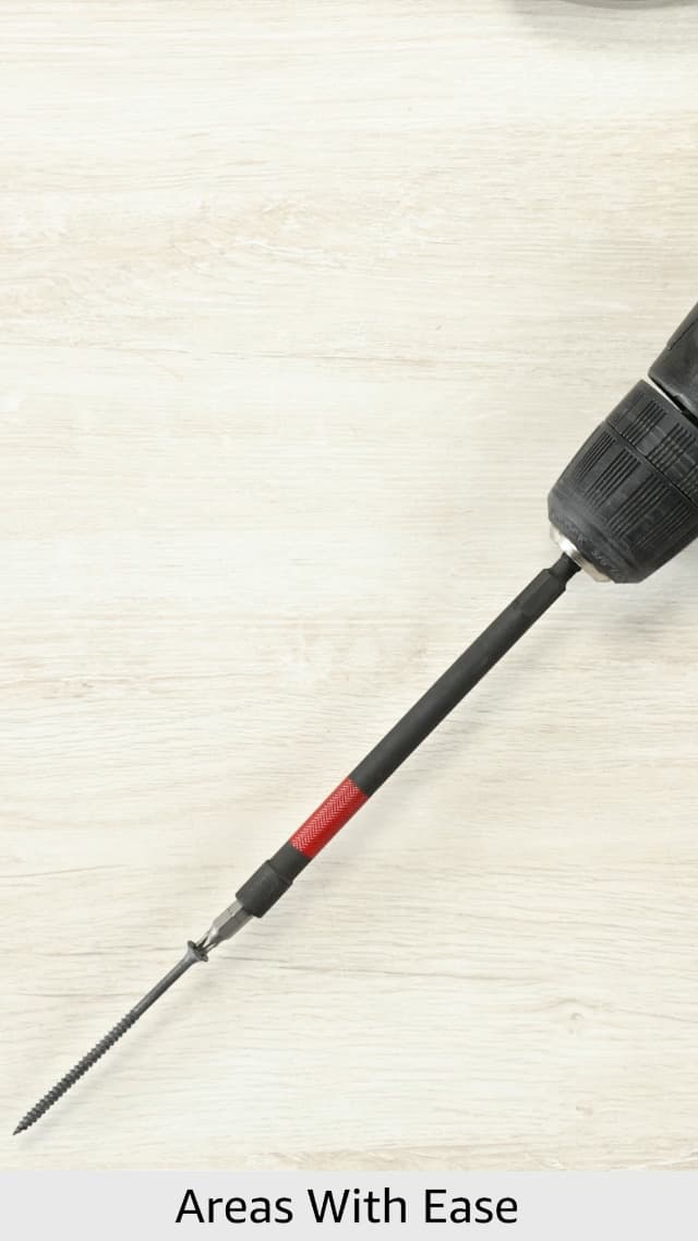 Klein Tools 32930 SAE Magnetic Impact Nut Setter Set, 6-Piece Color Coded Power Nut Driver with Extended Reach, 6 SAE Sizes