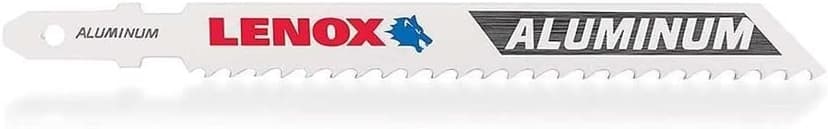 LENOX Tools 1991592 T-Shank Aluminum Cutting Jig Saw Blade, 4" x 3/8" TPI, 5 Pack