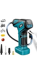 Cordless Impact Wrench 1/2 inch for Makita 18V Battery, 900Ft-lbs Brushless Electric Power Impact Driver Gun Tool, 2100RPM High Torque Impact Wrench with LED Work Light (Tool Only)