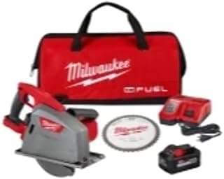 Milwaukee 2982-21 M18 FUEL Lithium-Ion Metal Cutting 8 in. Cordless Circular Saw Kit (8 Ah)
