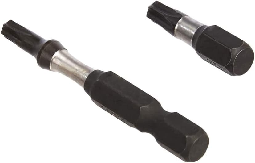 Amazon Basics 42-Piece Impact Screwdriver Bit Set Phillips, Slotted and Torx, One Size