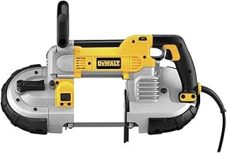 DEWALT - GID-298457 Portable Band Saw, Deep Cut, 10 Amp, 5-Inch (DWM120) Black/Yellow