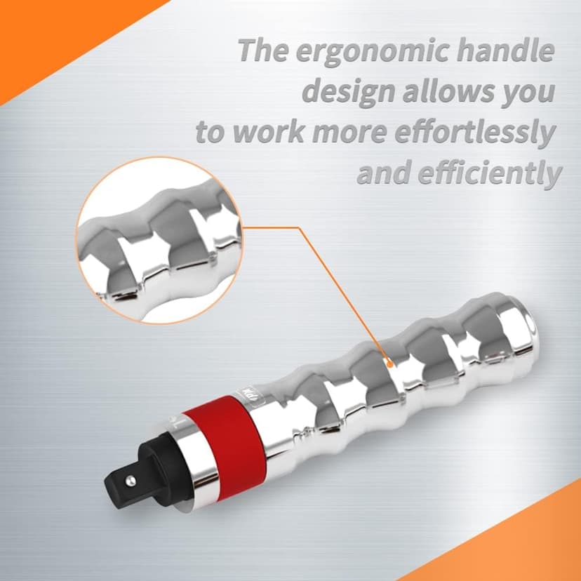 Hand Manual Reversible 1/2-inch 3/8-inch Impact Driver Set Extractor-13PCS Impact Screwdriver S2 Steel Disengage Rusted Fasteners or Frozen Bolts