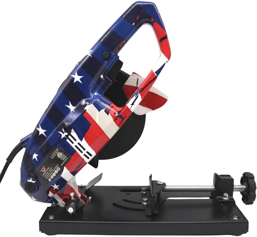 6" Chop Saw Cut Off saw – 6.5 Amp, 610W, 8000 RPM, 60Hz Compact Metal Cutting Corded Saw (Flag Design)