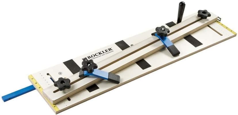 Rockler Taper Jig/Straight Line Jig - Power Tool Accessory Jigs Makes Tapered Cuts Fast - Wood Cutting Jig is Perfect for Chair Legs - Hardware Jig Includes 36” Miter Bar – Table Saw Accessories
