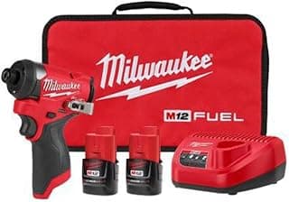 Milwaukee Electric - M12 Fuel. 1/4 HEX Impact Driver KIT