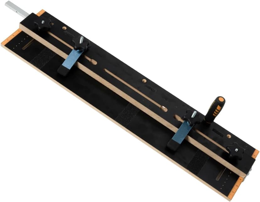 POWERTEC 71395 Taper/Straight Line Jig for Table Saws with 3/4” Wide by 3/8” Deep Miter Slot