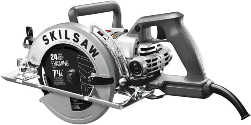 SKIL 7-1/4" Worm Drive Circular Saw With Twist Lock Plug- SPT77W-71