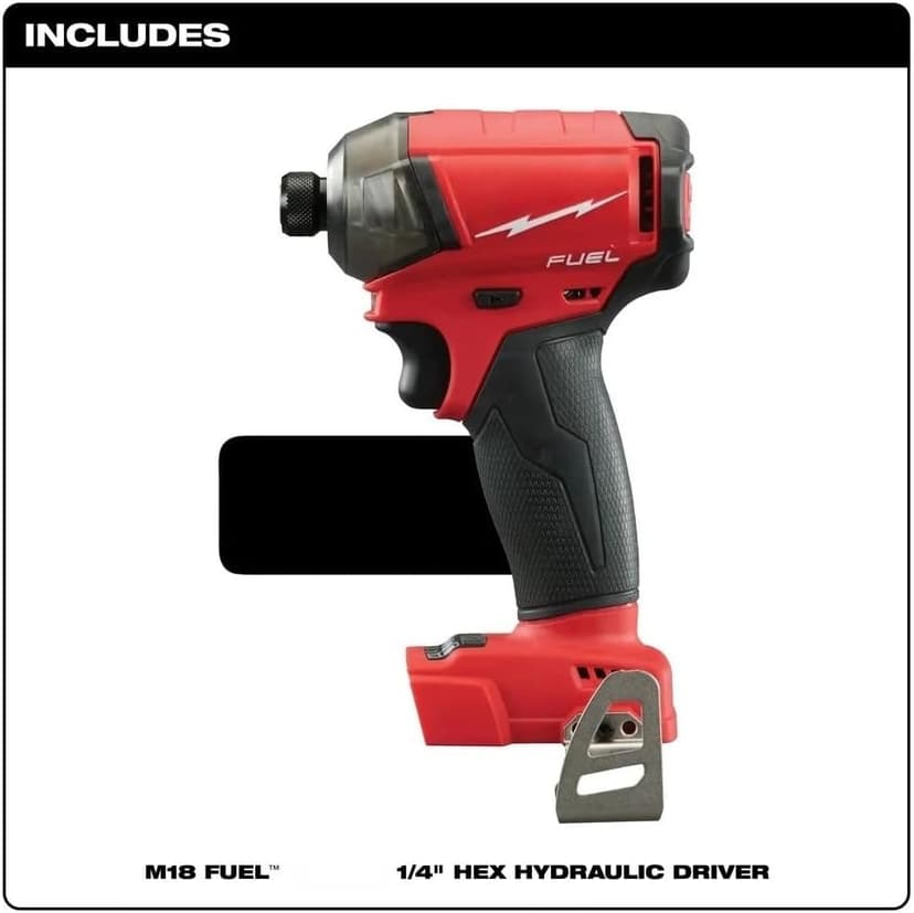 2760-20 Impact Drivers for Milwaukee M18 FUEL 1/4" 18V Hex Hydraulic Driver - Bare Tool