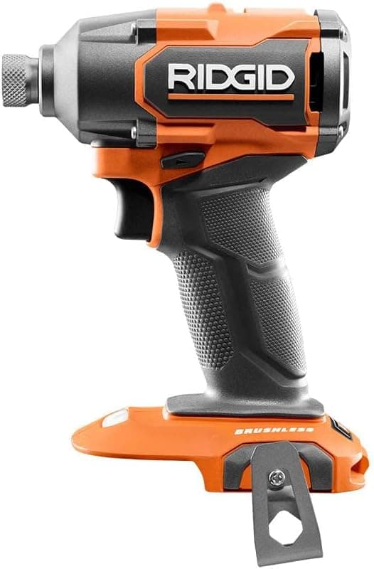 RIDGID 18v Brushless 3-Speed 1/4 in. Impact Driver (Tool Only, bulk packaged)