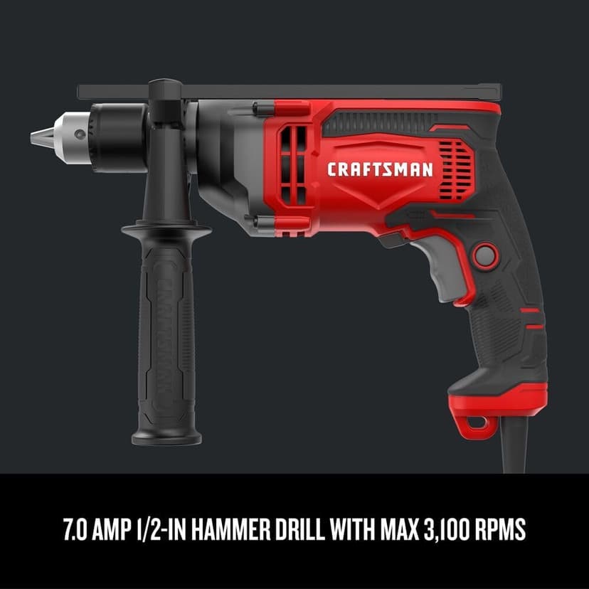CRAFTSMAN 1/2-in Hammer Drill (7 Amp) (CMED741)