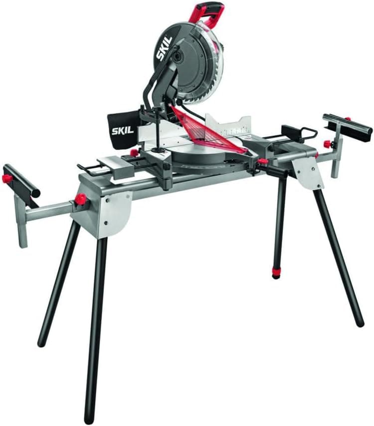 SKIL 3821-01 12-Inch Quick Mount Compound Miter Saw with Laser