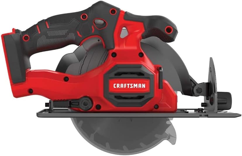 CRAFTSMAN V20 Cordless Circular Saw, 6-1/2 inch, Bare Tool Only (CMCS500B)