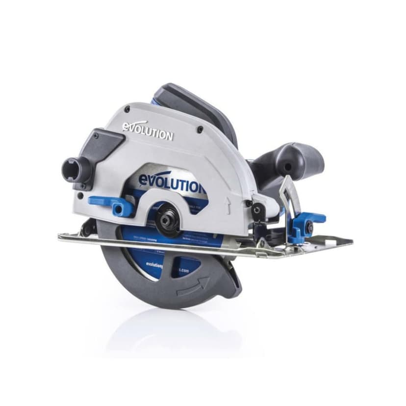 Evolution S185CCSL | 7.25” Metal Cutting Circular Saw | Cuts Steel & More | 7-1/4” TCT Blade Included | 45° Bevel Cuts | Dry-Cut | 15A Corded Power | Accurate, Powerful, Reliable