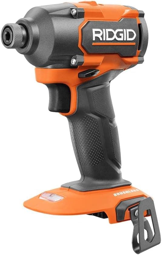 RIDGID 18v Brushless 3-Speed 1/4 in. Impact Driver (Tool Only, bulk packaged)