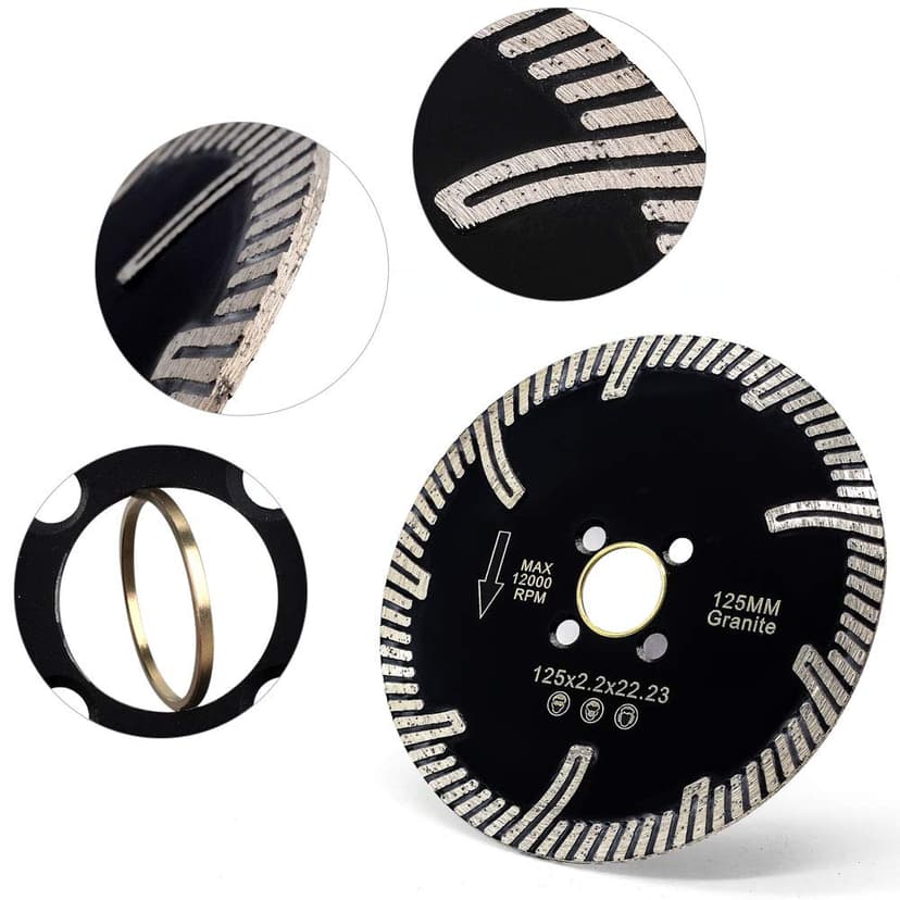 Casaverde Diamond Turbo Cutting Blade for Granite and Marble (5)