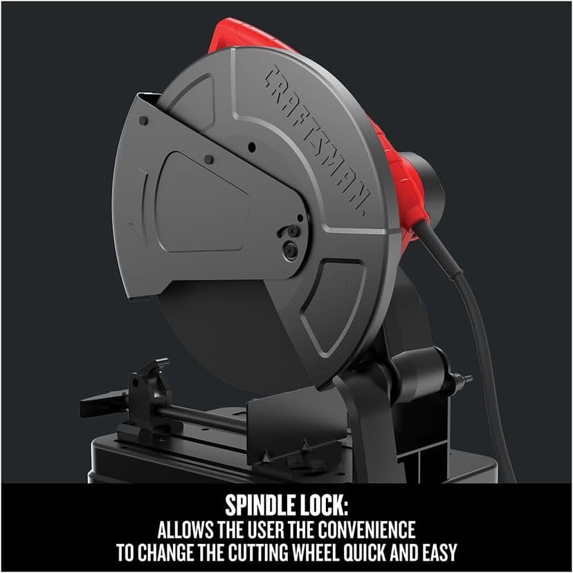 CRAFTSMAN Chop Saw, 14 inch, 15 Amp, Corded (CMEM2500)