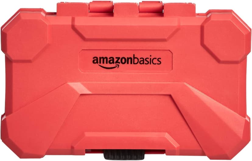 Amazon Basics 42-Piece Impact Screwdriver Bit Set Phillips, Slotted and Torx, One Size