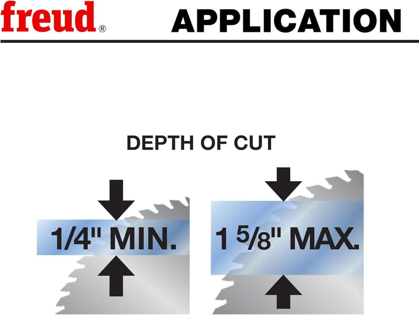 Freud LU94M010: 10" Plastic Blade