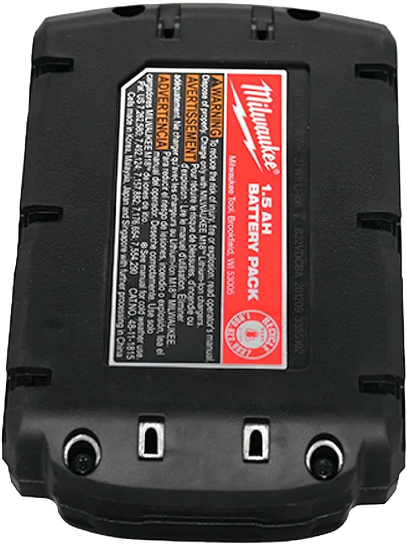 Milwaukee 2607-21CT Tool M18 Lithium-Ion Cordless 1/2-inch Hammer Drill Driver Kit with 1.5Ah Battery, Charger and Hard Case