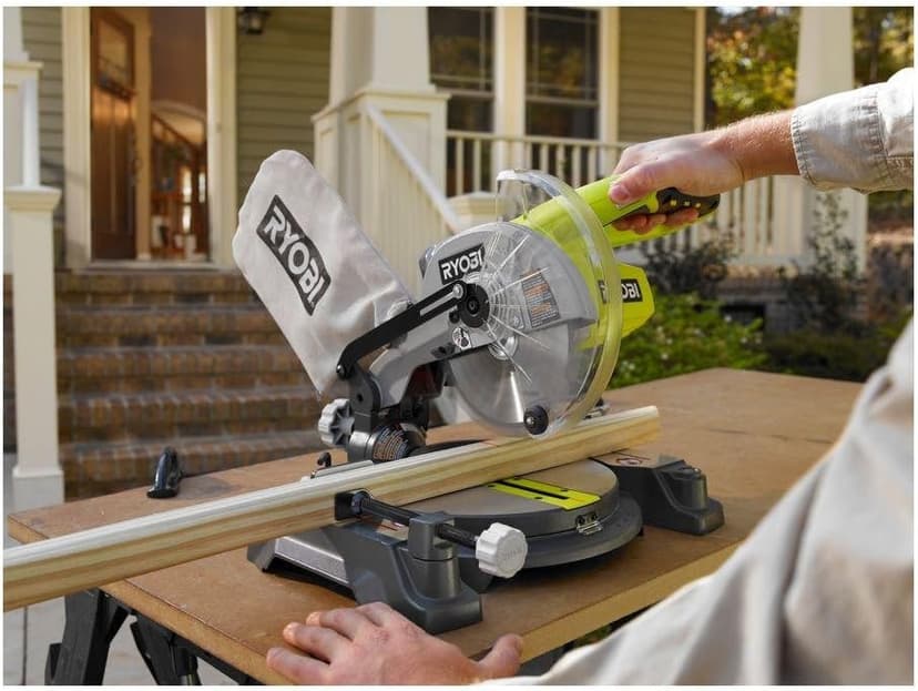 Ryobi 18-Volt ONE+ 7-1/4 in. Cordless Miter Saw - P551 (Tool Only)
