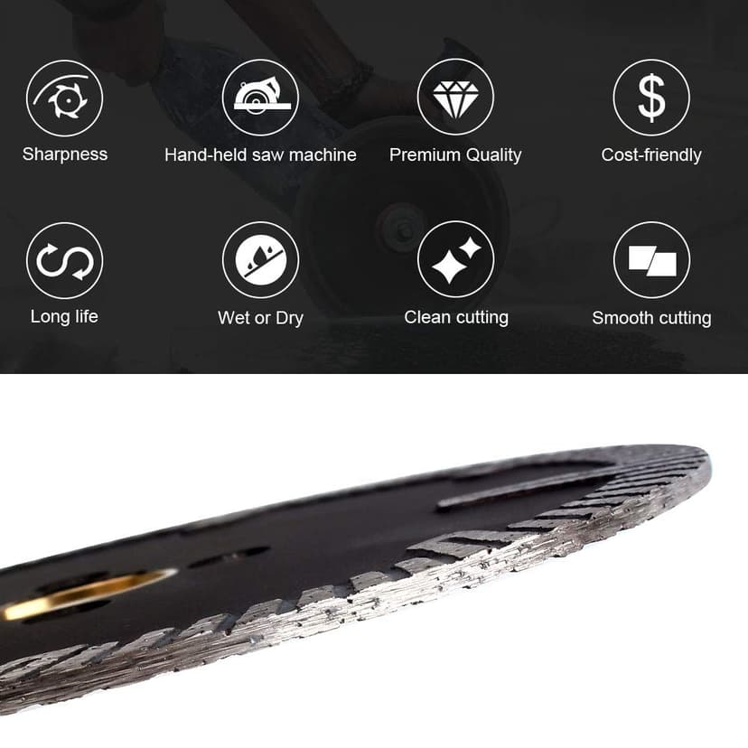 Casaverde Diamond Turbo Cutting Blade for Granite and Marble (5)