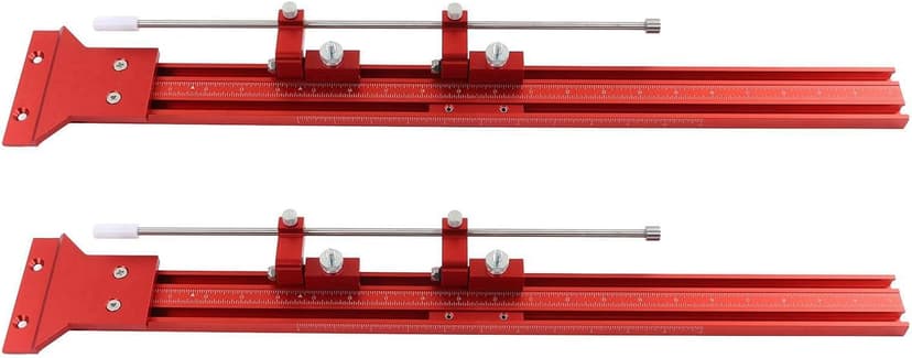 Track Saw Parallel Rail Guide System, Woodworking Track Saw Guide Rail Joining Set, Aluminium Alloy Parallel Guides for Track Saw, Circular Saw Guide Track Saw Kit