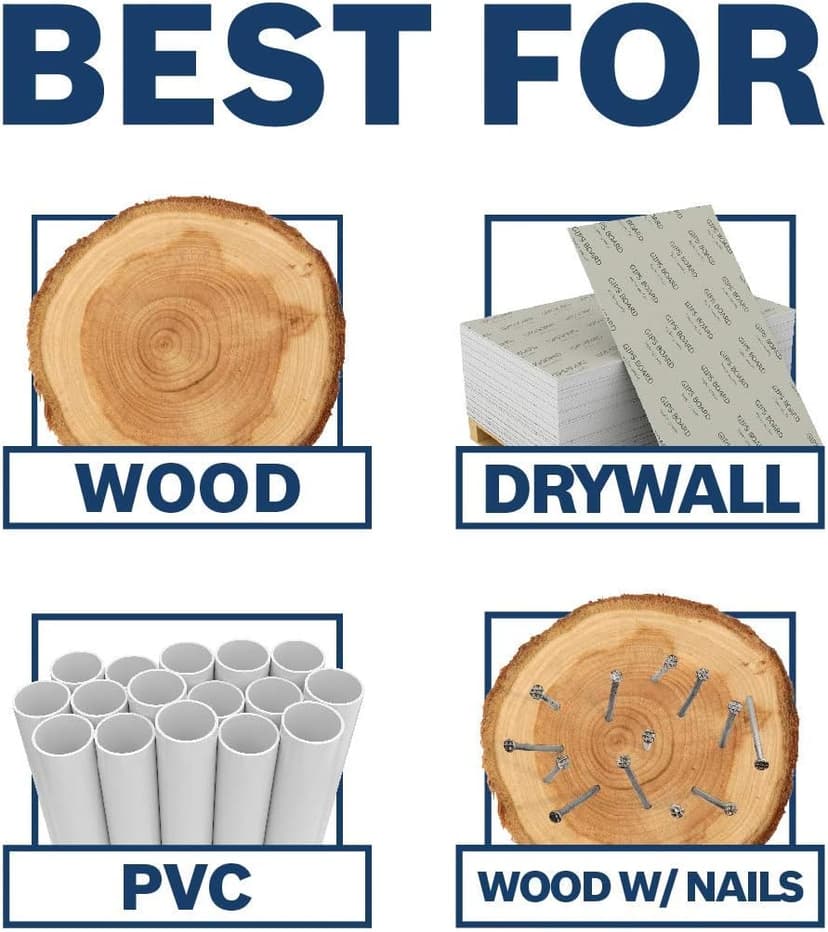 Bosch T102H 3-Piece 3 In. 10 TPI Clean for PVC High Carbon Steel Jig Saw Blades