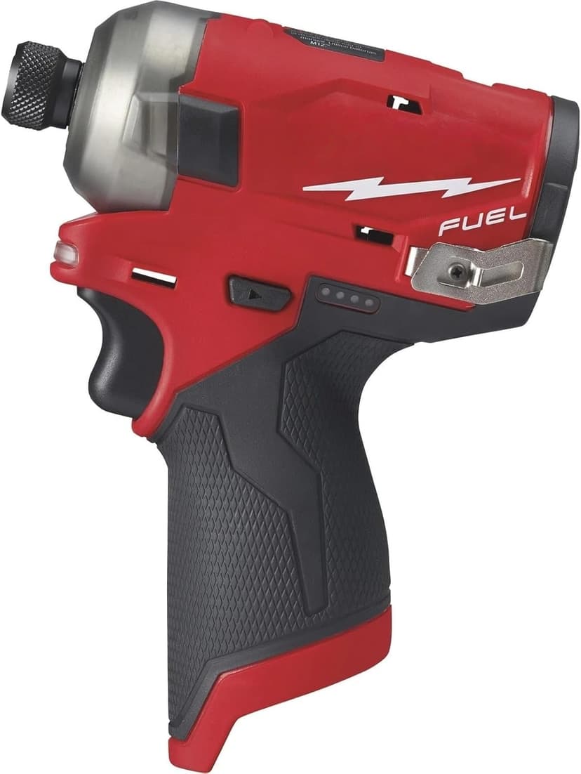 2551-20 for Milwaukee M12 FUEL 1/4" Hex Hydraulic Driver Length 5.2 in Height 6.8 in Width 2.2 in