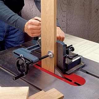 Heavy-Duty Tenoning Jig (3/4" x 3/8") – Adjustable Back Stop Tenoning Jig for Table Saw – 00 to 450 Tenon Marker - Easy to Assemble, Versatile & Sturdy Woodworking Tools and Accessories