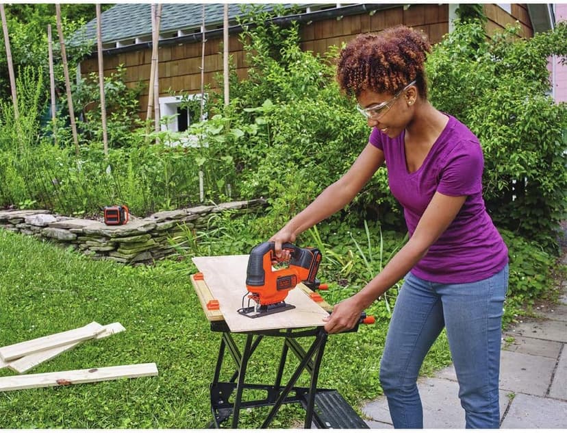 BLACK+DECKER 20V MAX* POWERCONNECT Cordless Jig Saw, Jigsaw Tool Only (BDCJS20B)