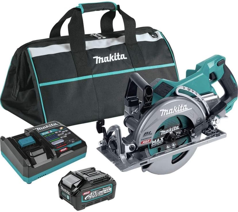 Makita Xgt 40V Max Circular Saw Kit Rear Handle 7 1/4