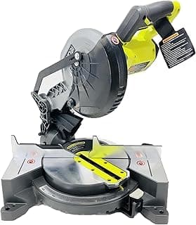 RYOBI 18-Volt ONE+ Cordless 7-1/4 in. Compound Miter Saw (Tool Only) with Blade (Renewed)