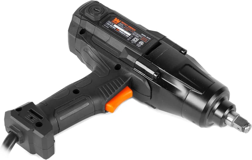 WEN Two-Direction Corded Impact Wrench, 7.5-Amp with 1/2-Inch Hog Ring Anvil (48108)