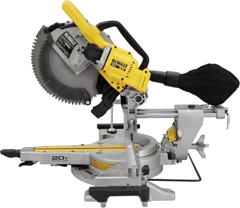 DEWALT 20V MAX XR 12 inch Double Bevel Sliding Miter Saw, Cordless, Tool Only (DCS785B)