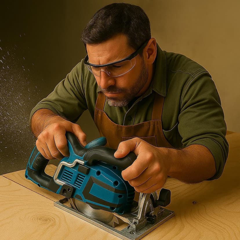 20V Brushless Cordless 7‑1/4″ Rear‑Handle Worm‑Drive Circular Saw – 2‑1/2″ Cut Depth at 90° – 725 Cuts per Charge with 12Ah Battery (sold separately) – Compatible with HERCULES 20V System