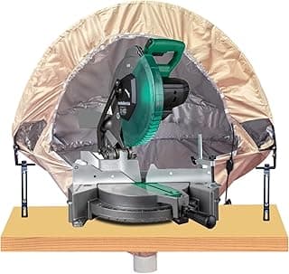 Miter Saw Dust Collection Hood, Dust Solution for Miter Saws Universal Dust Collector