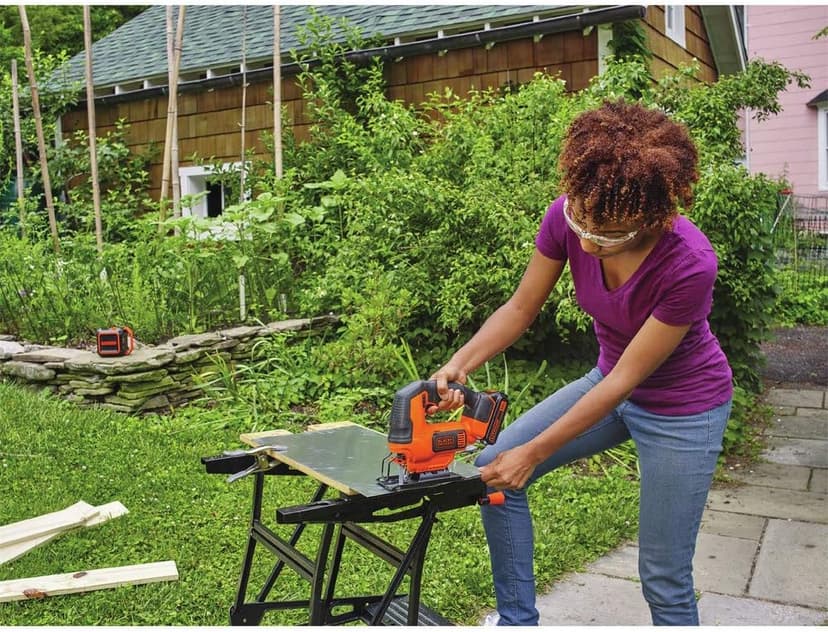 BLACK+DECKER 20V MAX* POWERCONNECT Cordless Jig Saw, Jigsaw Tool Only (BDCJS20B)