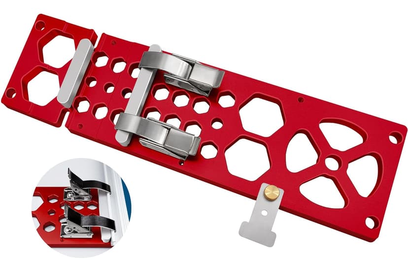 13.4inch Track Saw Guide Rail Square,90° Right Angle Track Saw Square - Compatible with Festool & Makita Guide Rail - Easy-Install Circular Saw Accessories for Precise Cuts(Upgraded)
