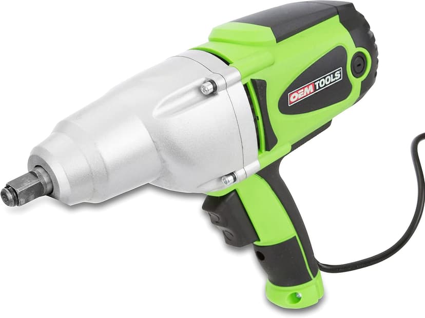 OEMTOOLS 24666 1/2” Drive Heavy Duty Impact Wrench, Corded 120v Impact Driver for Lug Nuts, Home Repairs, Automotive Maintenance, 8.5 Amp Electric Wrench, 400 Ft/Lb Maximum Torque