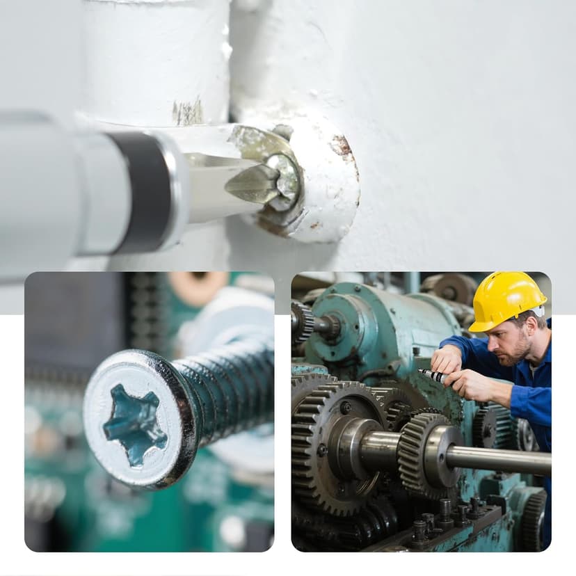 BLACK CANYON 1/2" S2 Hand Impact Screwdriver, 12-Pieces Tip Styles Slotted, Phillips, Hex, Manual Reversible Impact Driver, Disengage Rusted Fasteners or Frozen Bolts, Ideal Hand Tool for Men, Dad