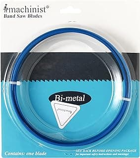 Imachinist S6412121014 Bi-Metal Band Saw Blades 64-1/2" X 1/2" X 10/14TPI Variable Teeth M42 for Metal