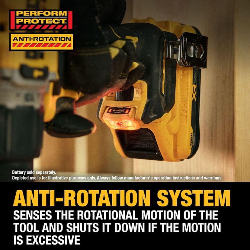 DEWALT 20V MAX XR® Brushless Cordless 1/2 in. Hammer Drill (Tool Only) (DCD806B)