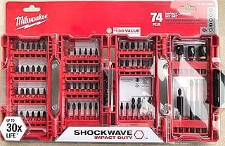 Milwaukee Shockwave Impact Driver Bit Set (74 Piece) 48-32-4062
