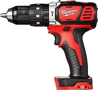 Milwaukee M18 18-Volt Lithium-Ion 1/2 in. Cordless Hammer Drill (Bare Tool Only), Black Red